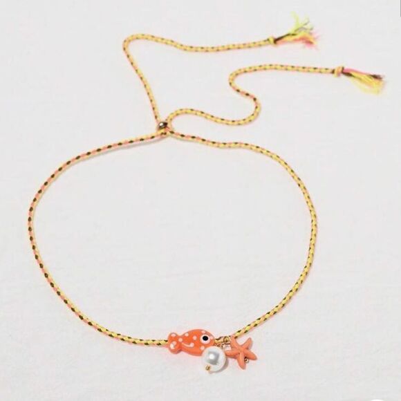 Fish necklace S918 - Picture 1 of 6